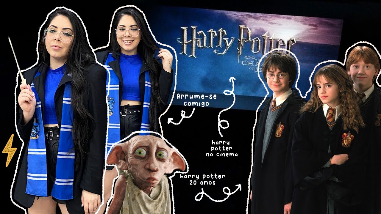FUI ASSISTIR HARRY POTTER NOS CINEMAS! Arrume-se comigo 💙