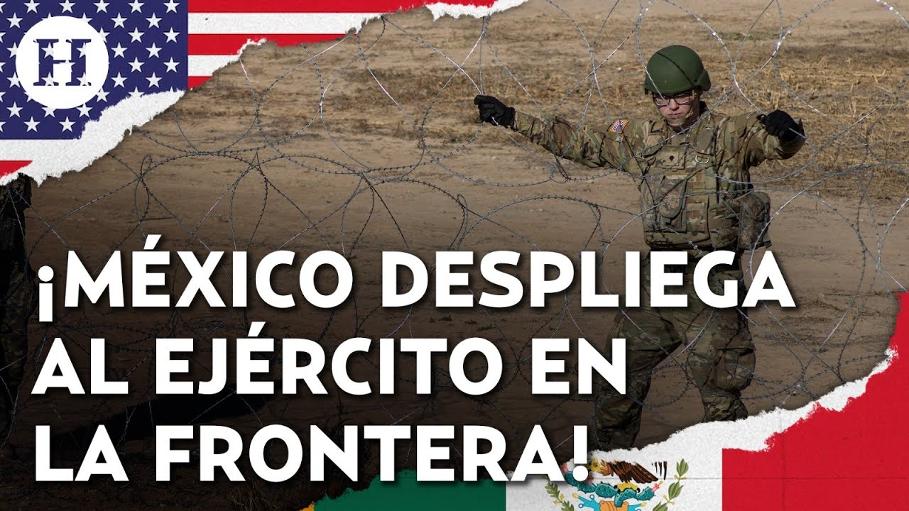 ¡Tras toma de posesión de Donald Trump! Ejército Mexicano refuerza vigilancia en el Río Bravo