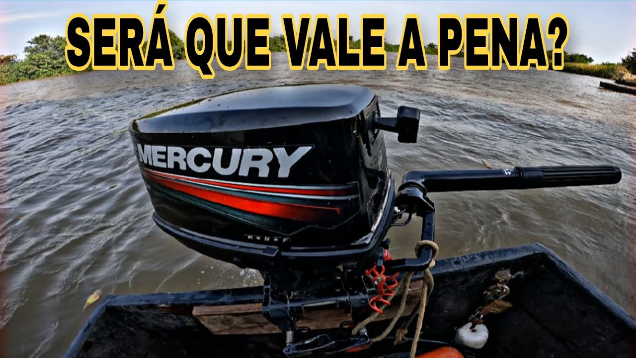 MOTOR MERCURY É BOM??? OLHA O QUE EU ACHEI DEPOIS DE 4 MESES DE USO