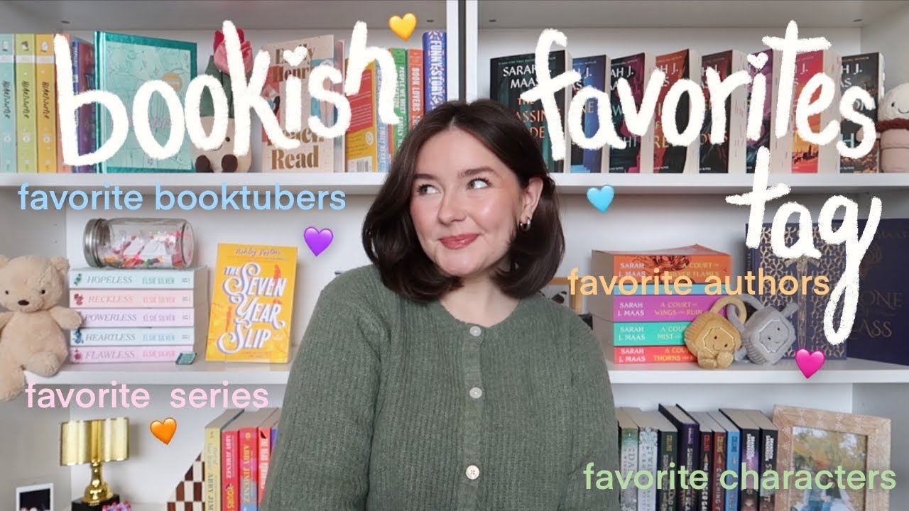 bookish favorites tag⭐️📖💘 favorite books of all time, characters I love, auto-buy authors + more