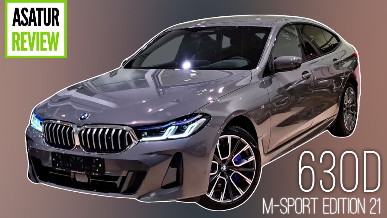 🇩🇪 Обзор BMW 630dx GT G32 M-Sport EDITION 21 Bernina Grey / БМВ 630 дизель ГТ Серый Бернина 2022