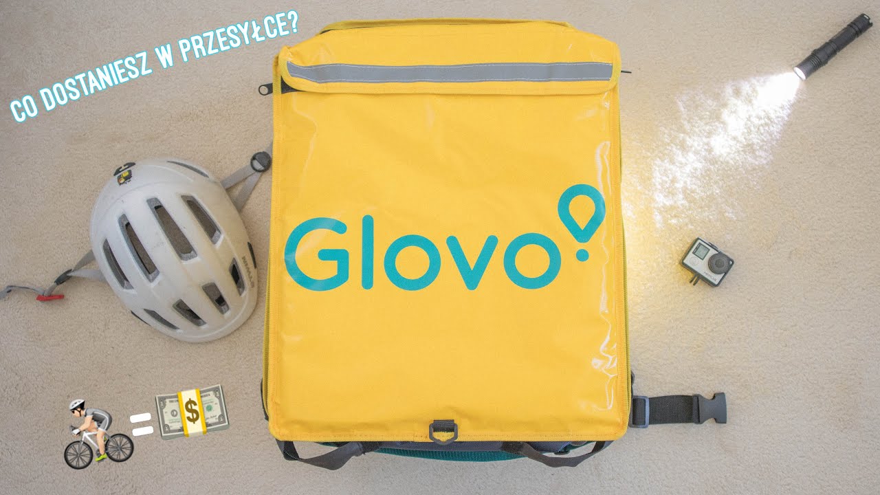 Zaczynam pracę w GLOVO - unboxing przesyłki, przemyślenia i rezerwacja pierwszych godzin pracy