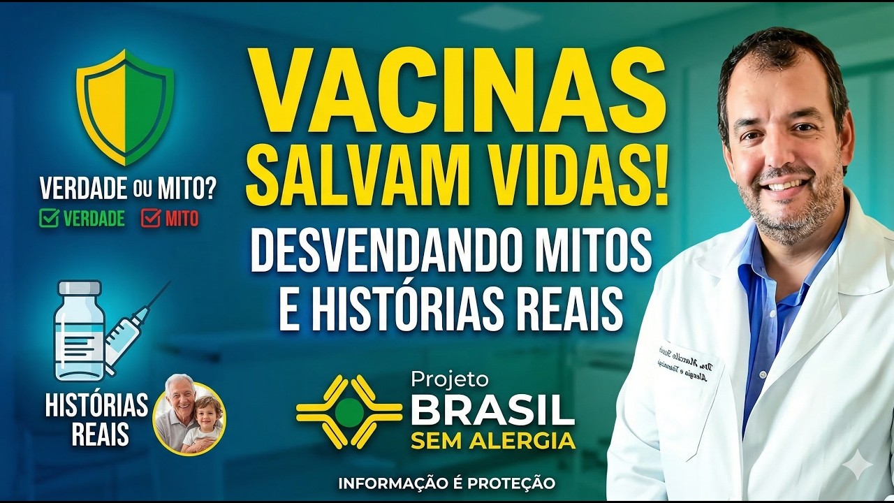 Vacinas Salvam Vidas: Desvendando Mitos e Hist&oacute;rias Reais