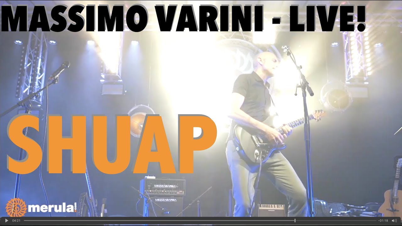 SHUAP - LIVE! Massimo Varini Live MERULA per Eko Guitars
