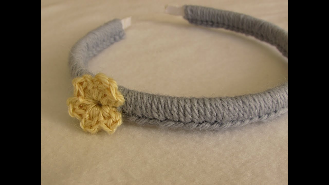 VERY EASY crochet headband / hairband tutorial - crochet for beginners