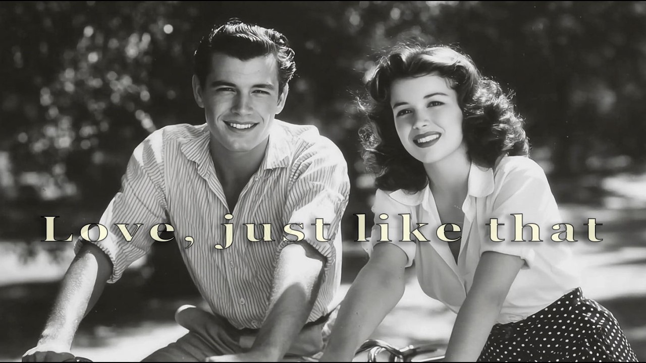 Love, Just Like That | 1950s Old Pop Love Songs (Soft & Peaceful)