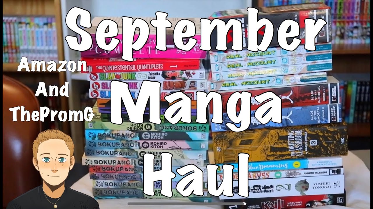 September Manga Haul : ThePromG and Amazon