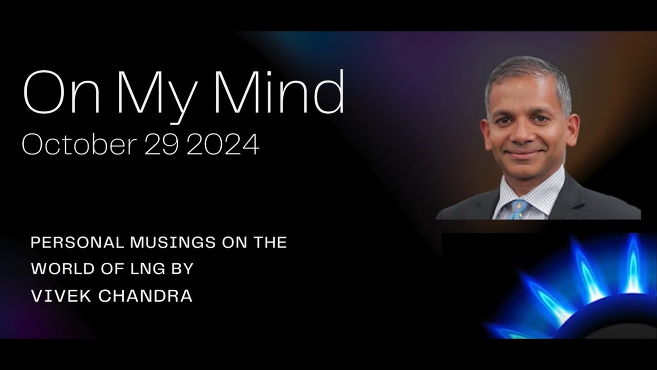 On My Mind by Vivek Chandra : October 29 2024