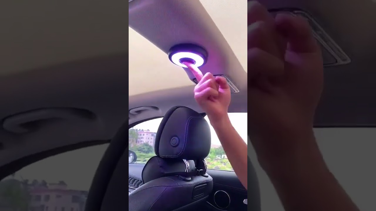 Touch Type Car Roof Night Light 