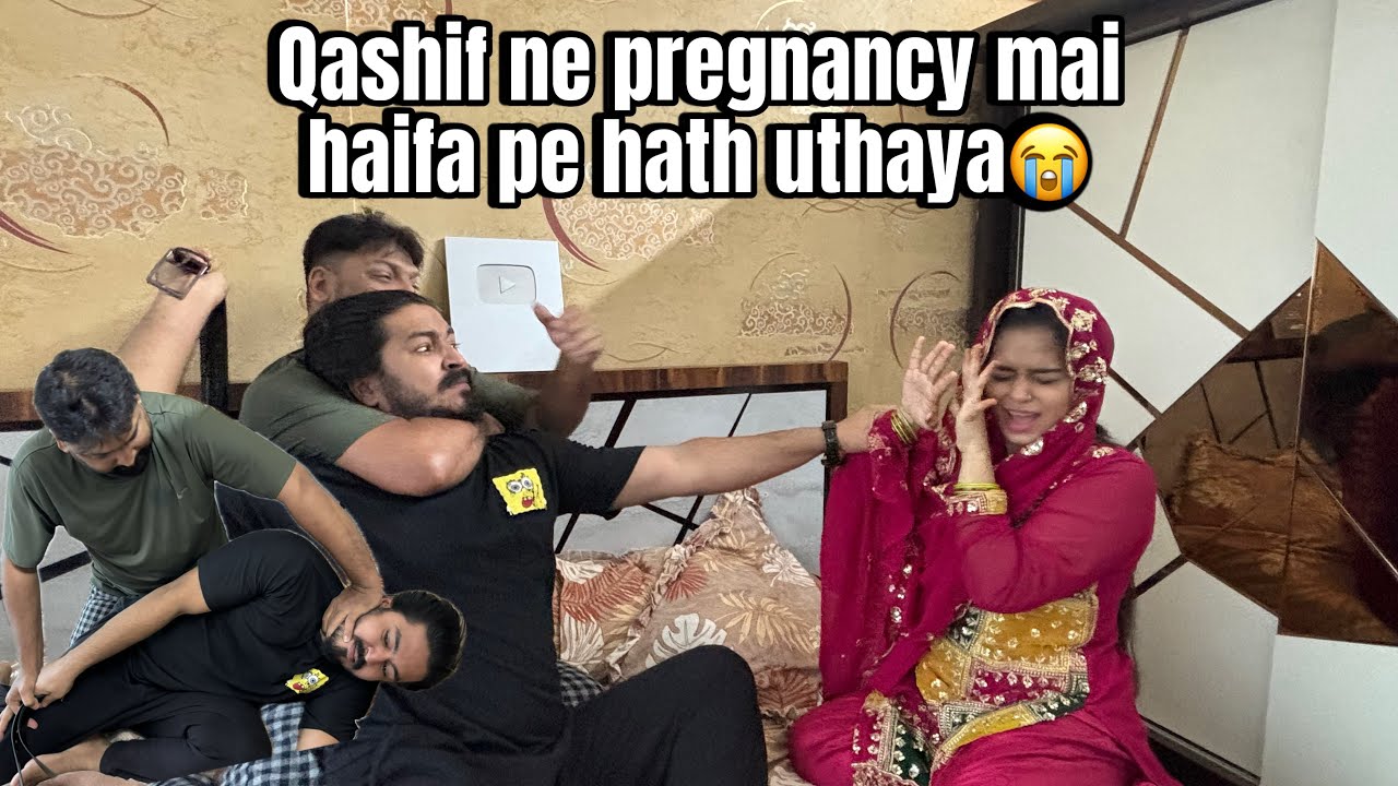 Qashif mujhe mat maro plzz🙏|| prank on bhai || Haifa & Qashif vlog