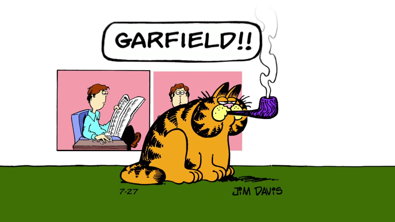 Garfield After Effects - Jon's Pipe