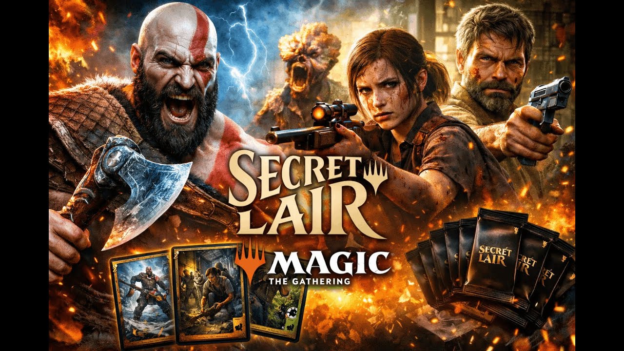 Secret Lair Unboxing: God of War & The Last of Us | Magic The Gathering