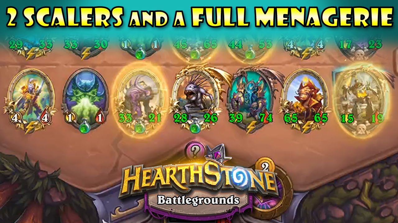 2 Scalers and a Menagerie Is All I need