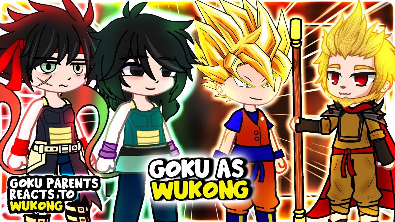 Past Goku's Parents react to Goku as WUKONG || Black Myth: Wukong ||- Gacha Club React