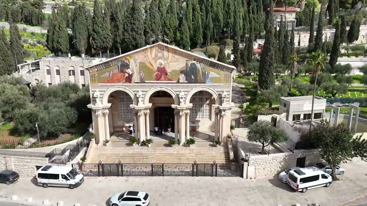 Amazing Aerial Footage: Temple Mount, Mount of Olives, & Kidron Valley