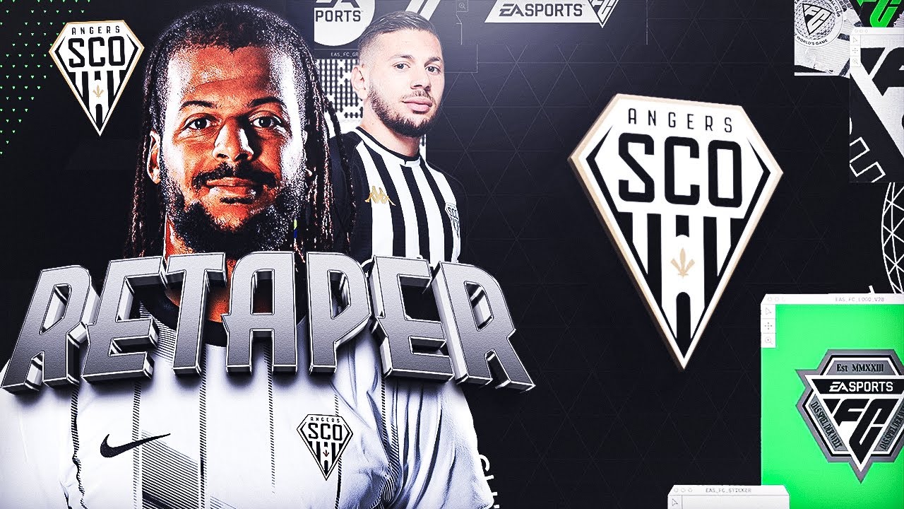 Je RETAPE ANGERS pour GAGNER une Ligue des Champions ! (FC24)
