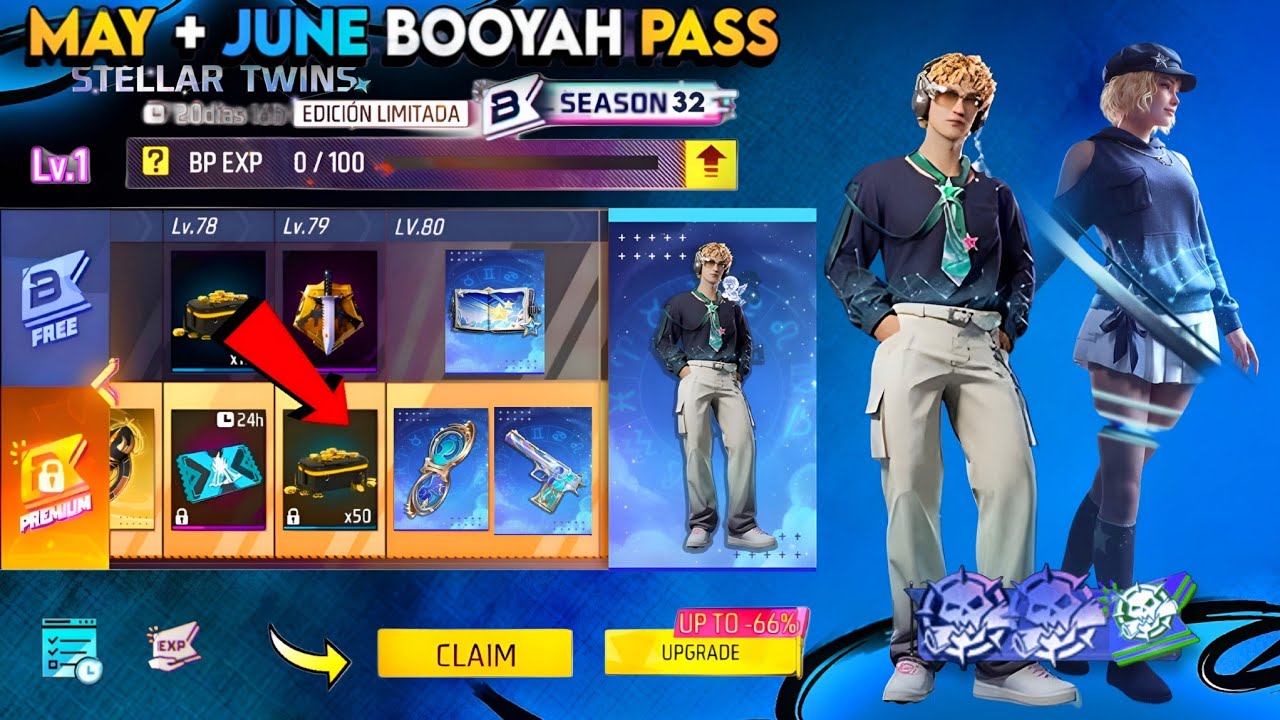 MAY BOOYAH PASS FREE FIRE 2026, MAY + JUNE BOOYAH PASS, NEXT BOOYAH PASS REVIEW, FF NEW EVENT 