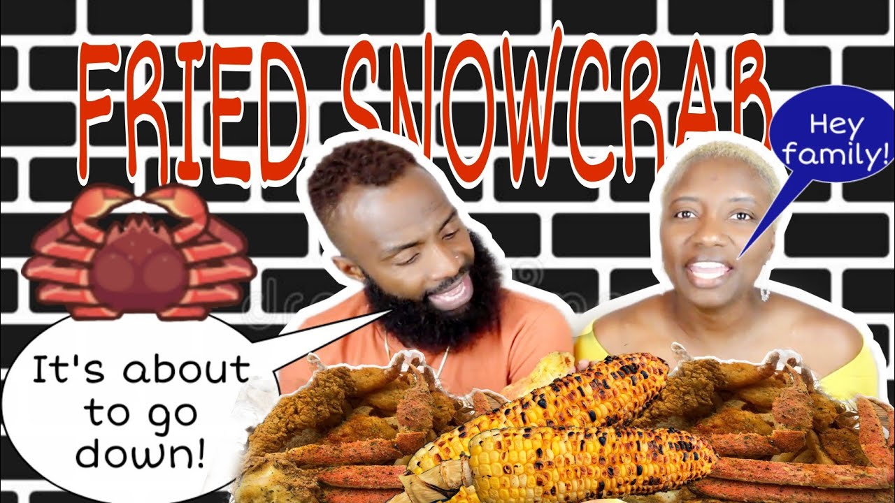 FRIED SNOWCRAB + FRIED RANCH SHRIMP + FRIED CORN || AMAZING FRIED SEAFOOD || THE GREEDY COUPLE🇯🇲