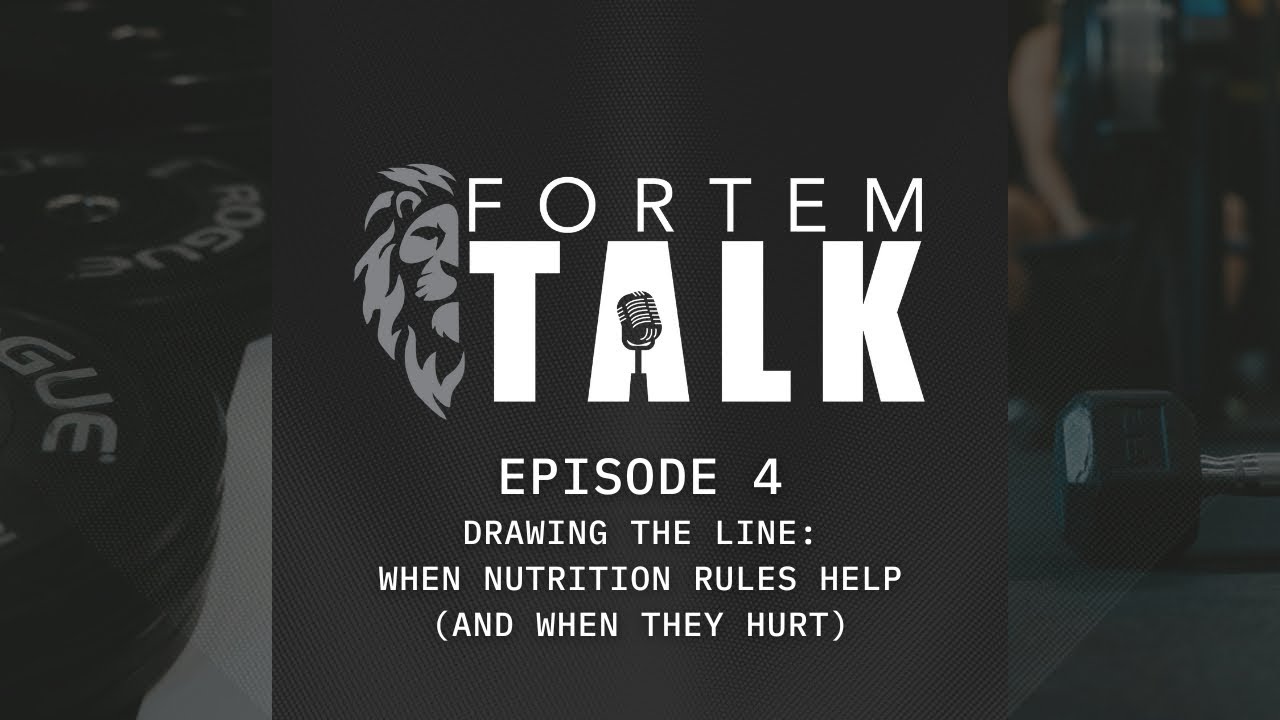 Drawing the Line: When Nutrition Rules Help (and When They Hurt) | Ep. 4