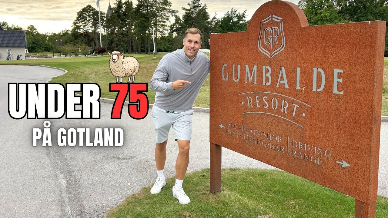BREAK 75 PÅ GUMBALDE - GOLF PÅ GOTLAND!