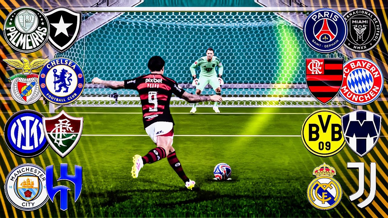 OITAVAS de FINAIS da COPA do MUNDO de CLUBES de PÊNALTIS! EFootball 2025