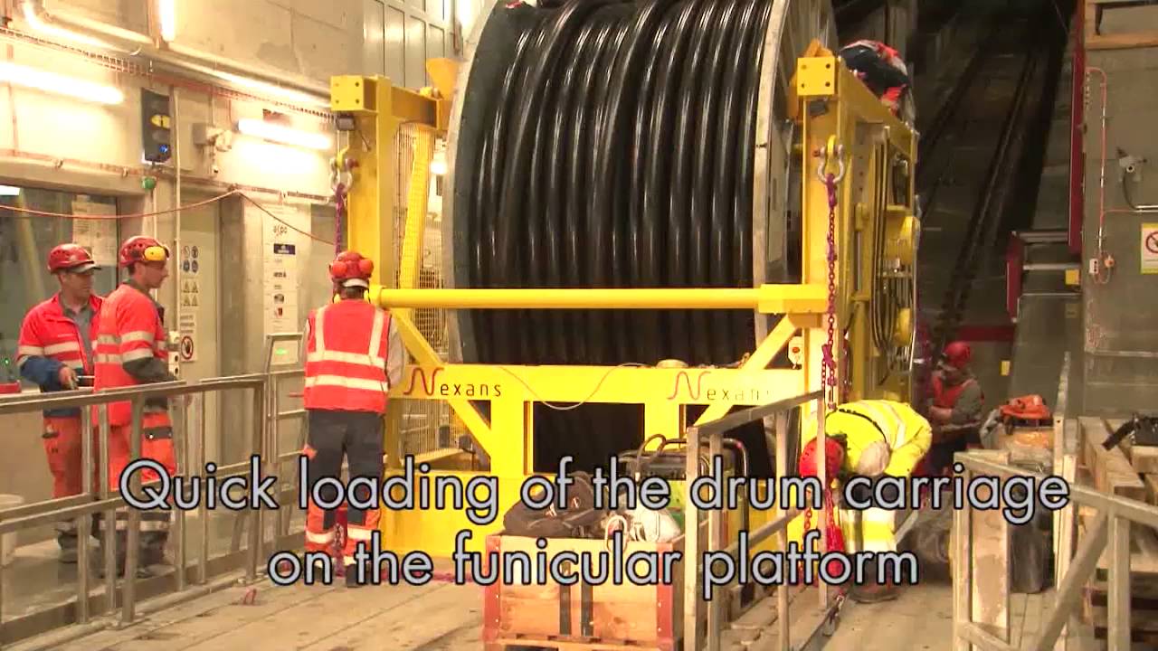 Axpo Projekt Linthal 2015 - Nexans 380kV Kabelanlage PSW Limmern - UW Tierfehd