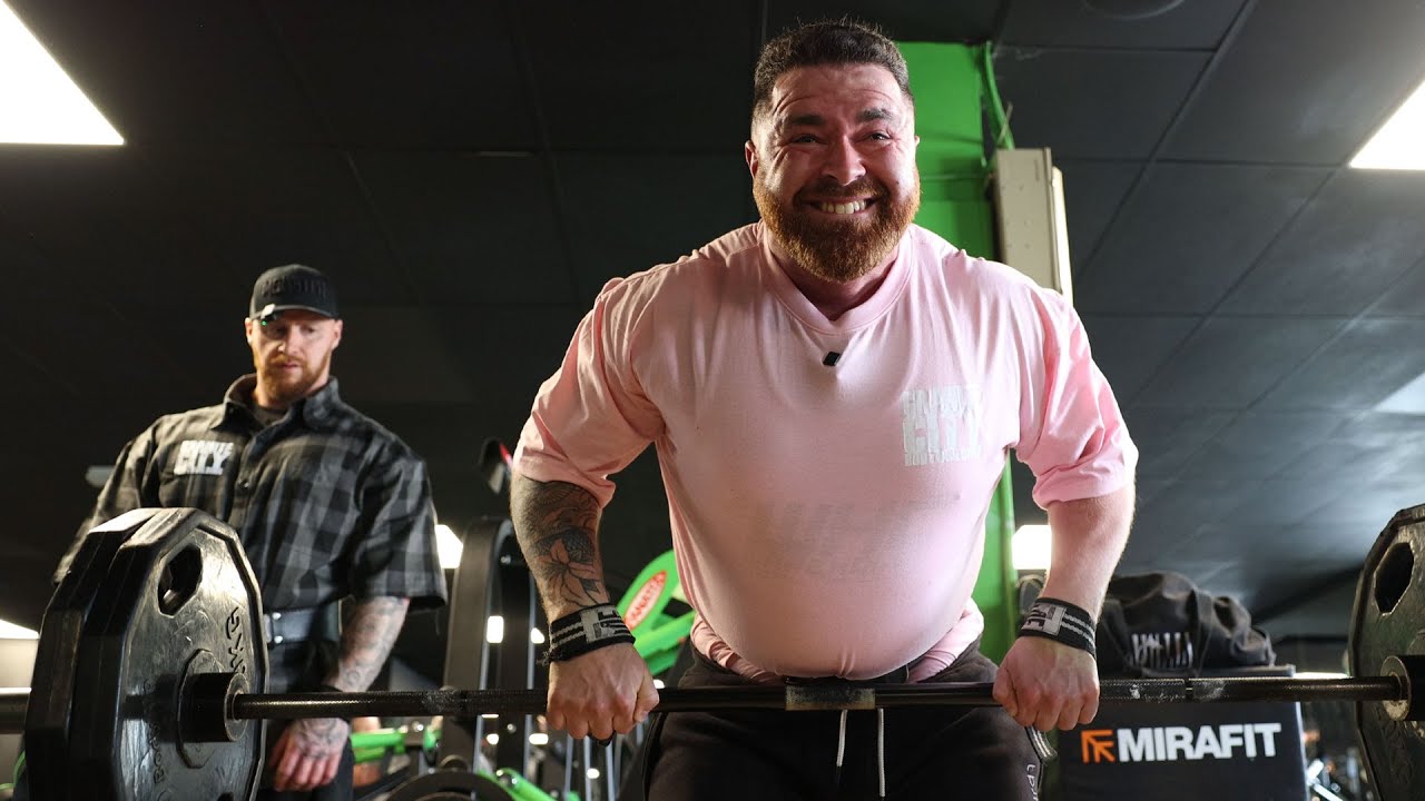 DAY BEFORE SHOW | PULL & BICEP WORKOUT