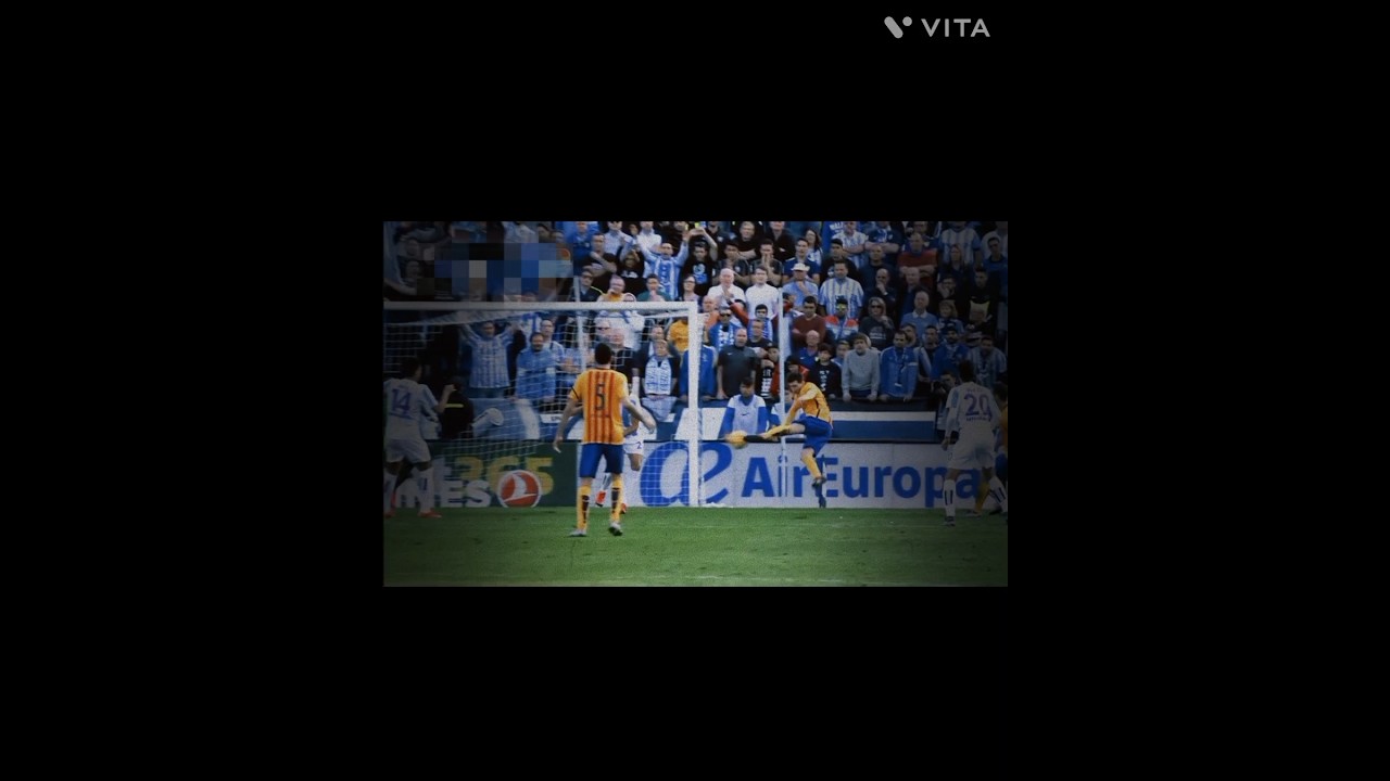 Messi volley vs M&aacute;laga CF #messi #m&aacute;lagacf @LaLiga