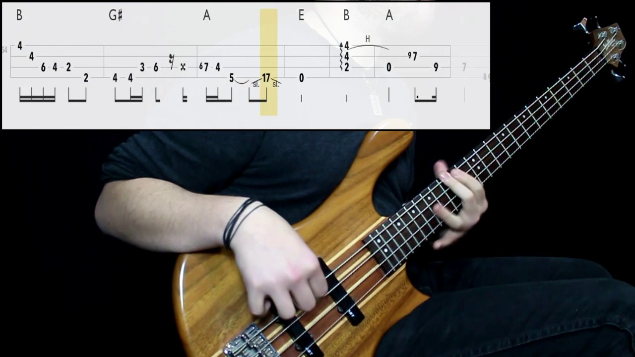Streetlight Manifesto - Skyscraper (Bass Cover) (Play Along Tabs In Video)