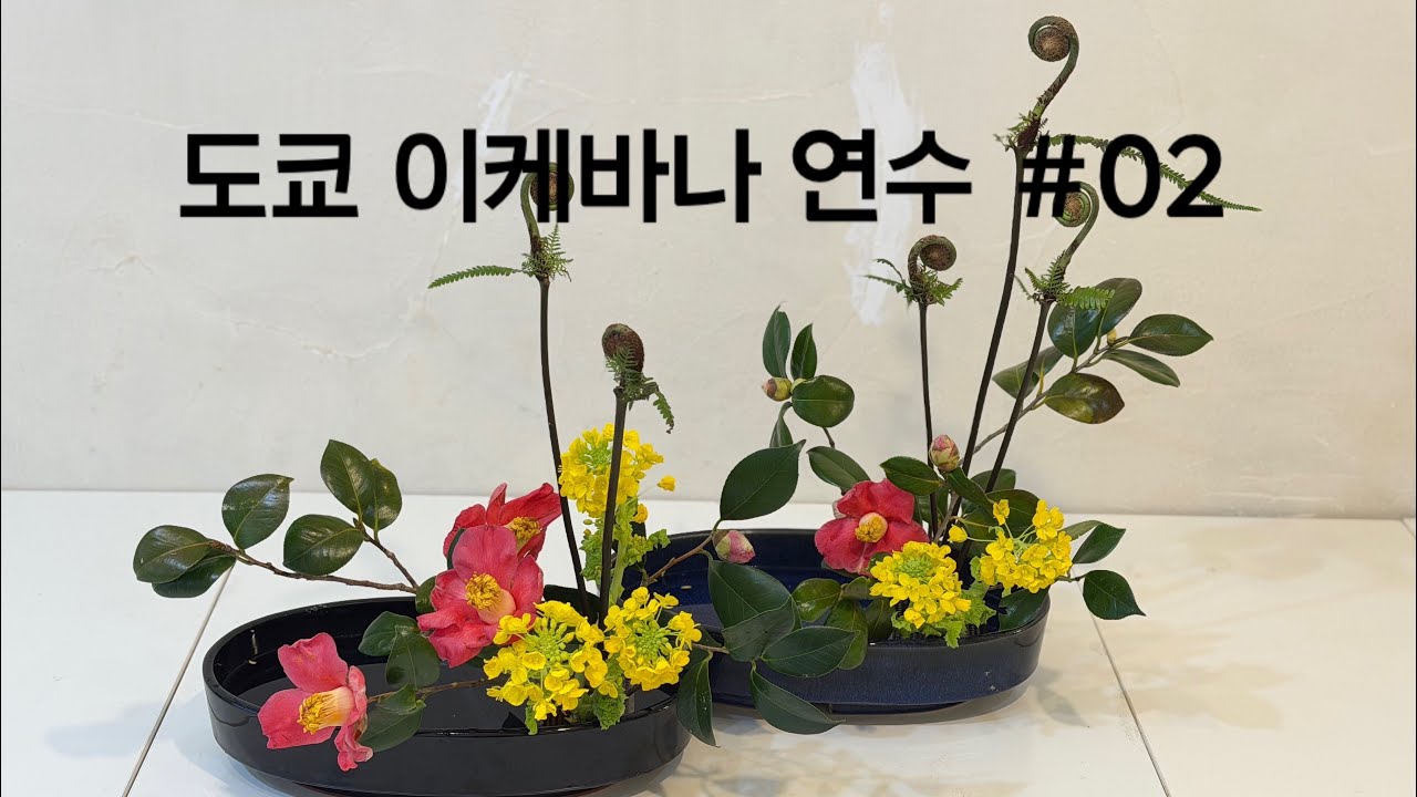 도쿄 이케바나 연수 브이로그 ✿ | 빔즈재팬 · 아부라소바 · 신주쿠 코메다커피