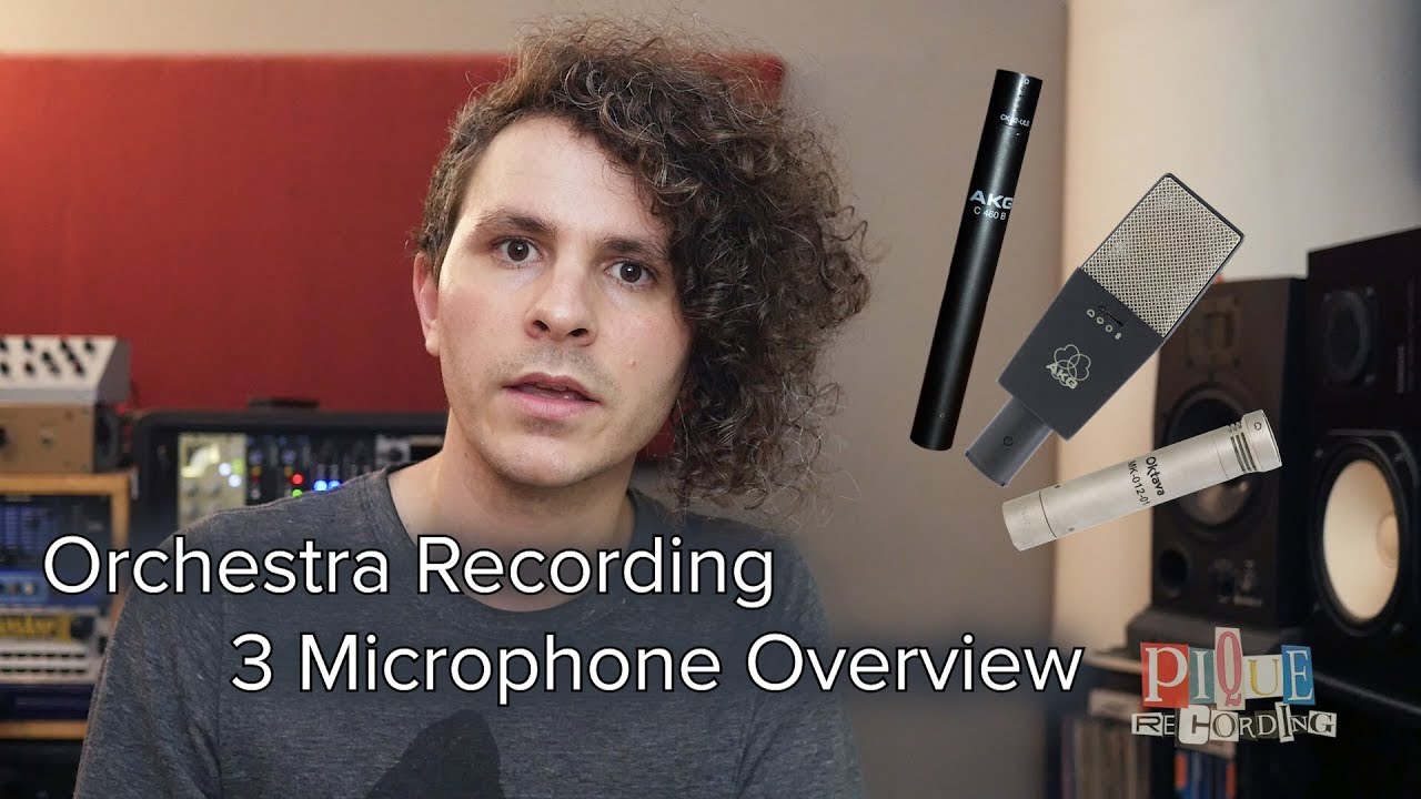 ORCHESTRA RECORDING - 3 Microphone Overview