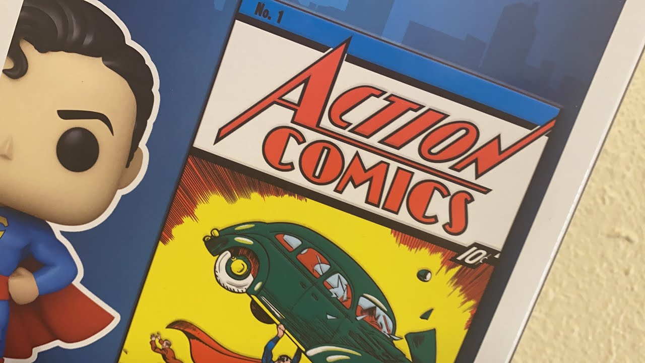 Funko Pop Comic Covers: Action Comics #1