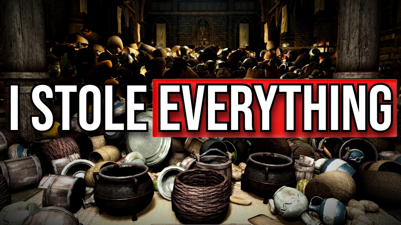 How Much is ALL THE LOOT in Whiterun Worth??
