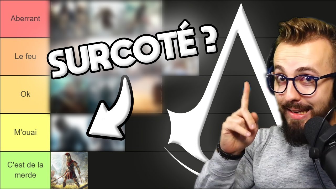 La TIERLIST du meilleur TRAILER Assassin's Creed ! #BestOf