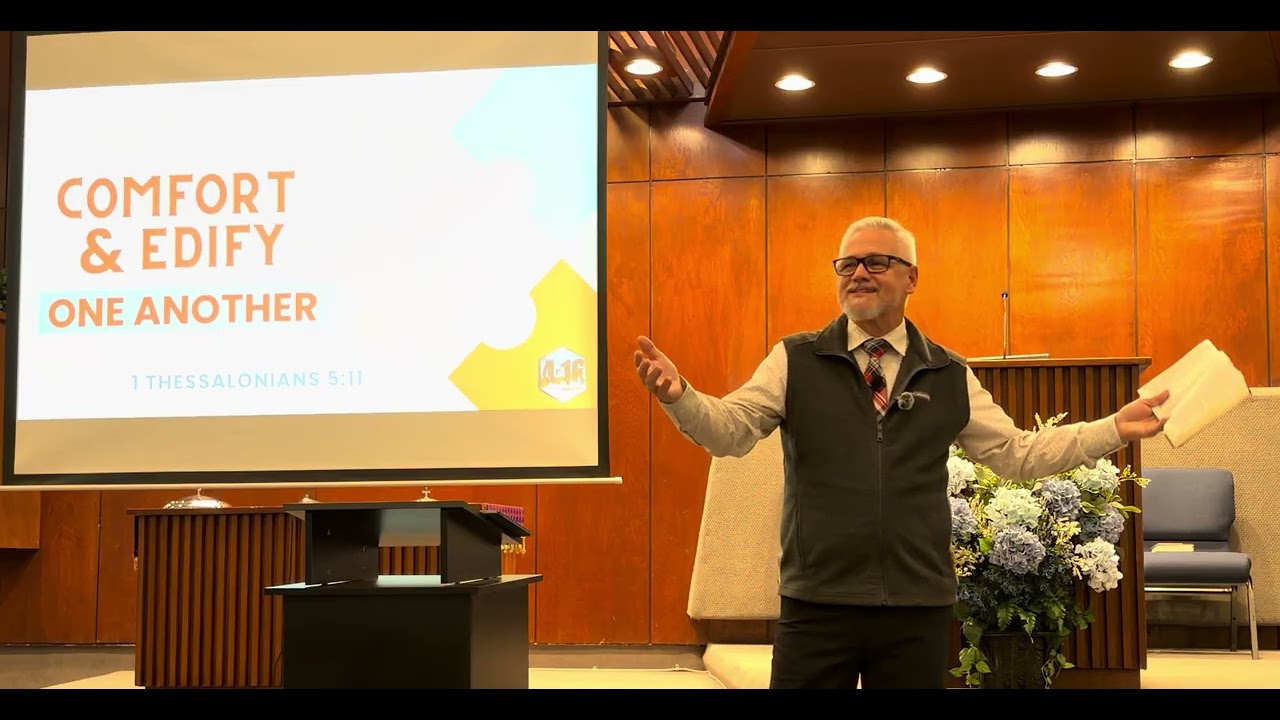 Edification Seminar: Wayne Rodgers 416 Ministries. Discussion One (Comfort & Edifying). 