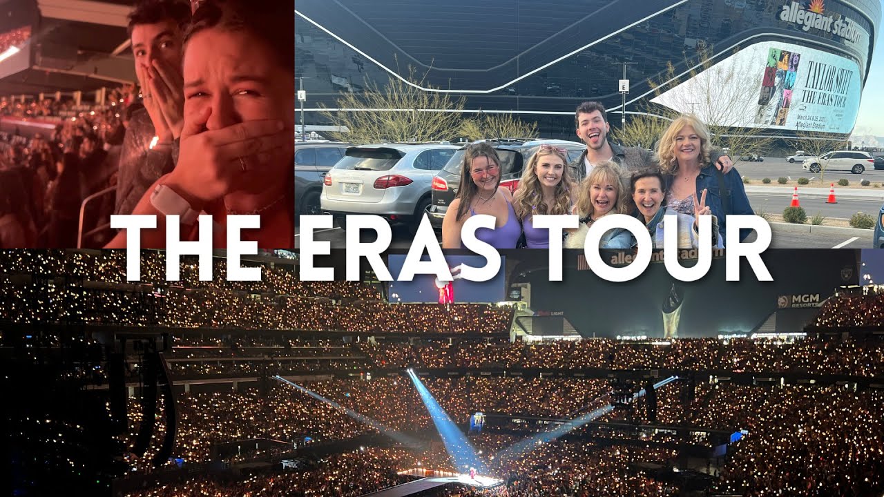 Taylor Swift Eras Tour Vlog - Las Vegas Night 1