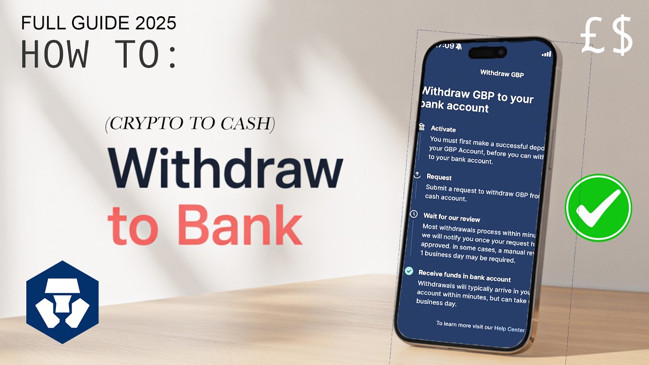 How To Sell Crypto & Withdraw the Money to ANY Bank on Crypto.com UK, USA, EU (Step-by-Step Guide)