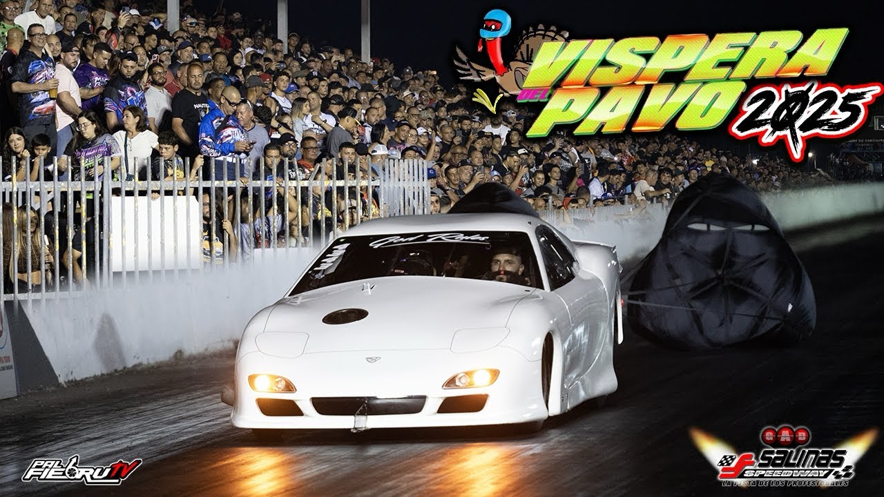 El Tradicional Evento Víspera del Pavo 2025 en Salinas Speedway ¡El Evento Más Esperado del Año! 