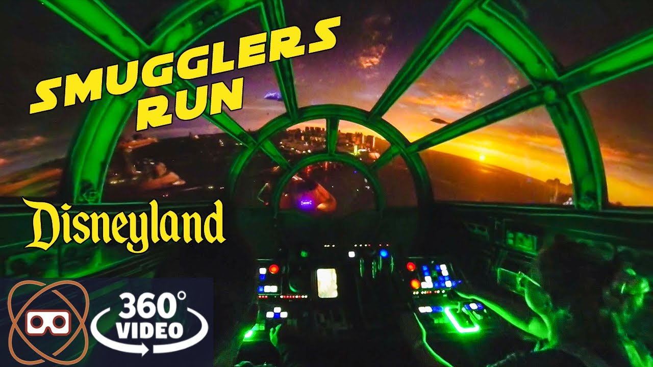 [5K 360] Millennium Falcon Smugglers Run - Disneyland's Galaxy's Edge 360° POV