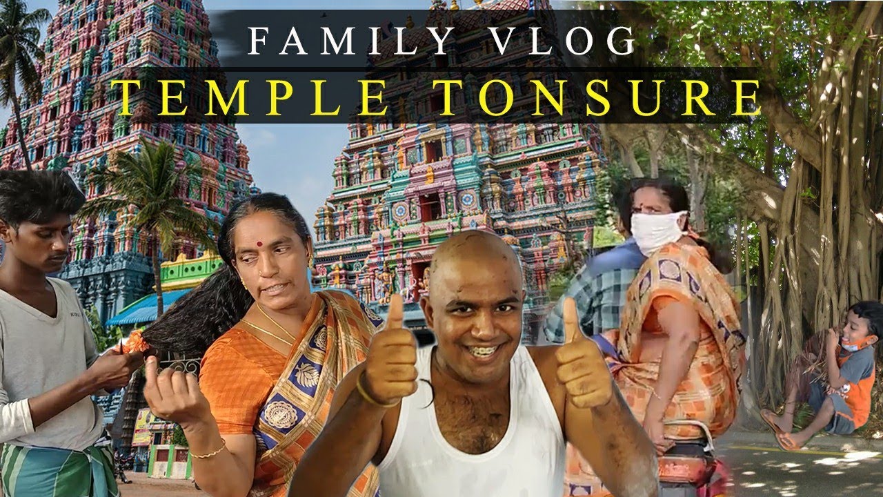 இதுதான் நம்ம குலதெய்வக் கோயில் || அழகான Village Vlog || Tonsure at Temple || Amma Kai Pakkuvam