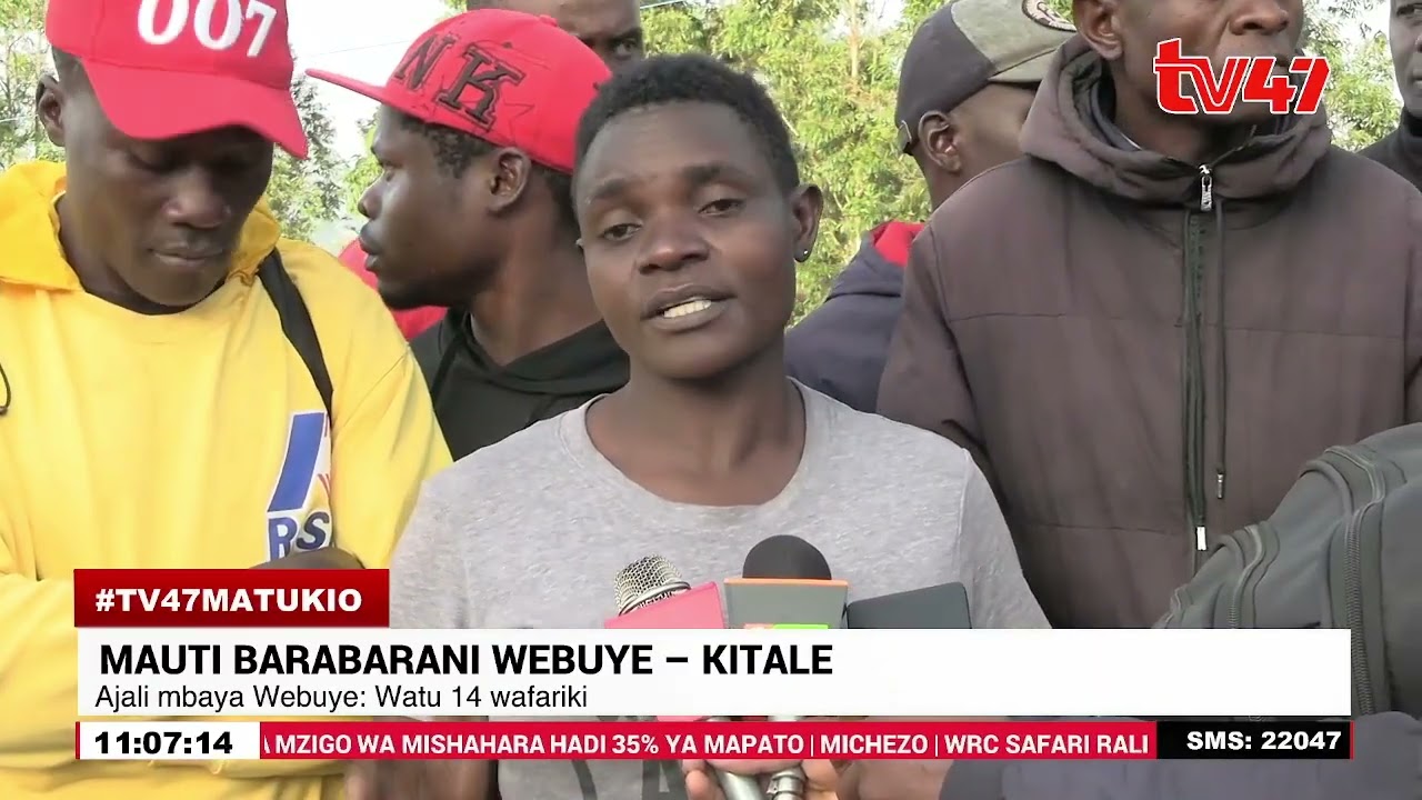 Webuye: Watu 14 wamefariki baada ya trela kuwagonga waokoaji wa majeruhi