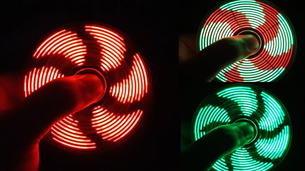 V2 - Assembling LED HAND SPINNER, FIDGET TOY