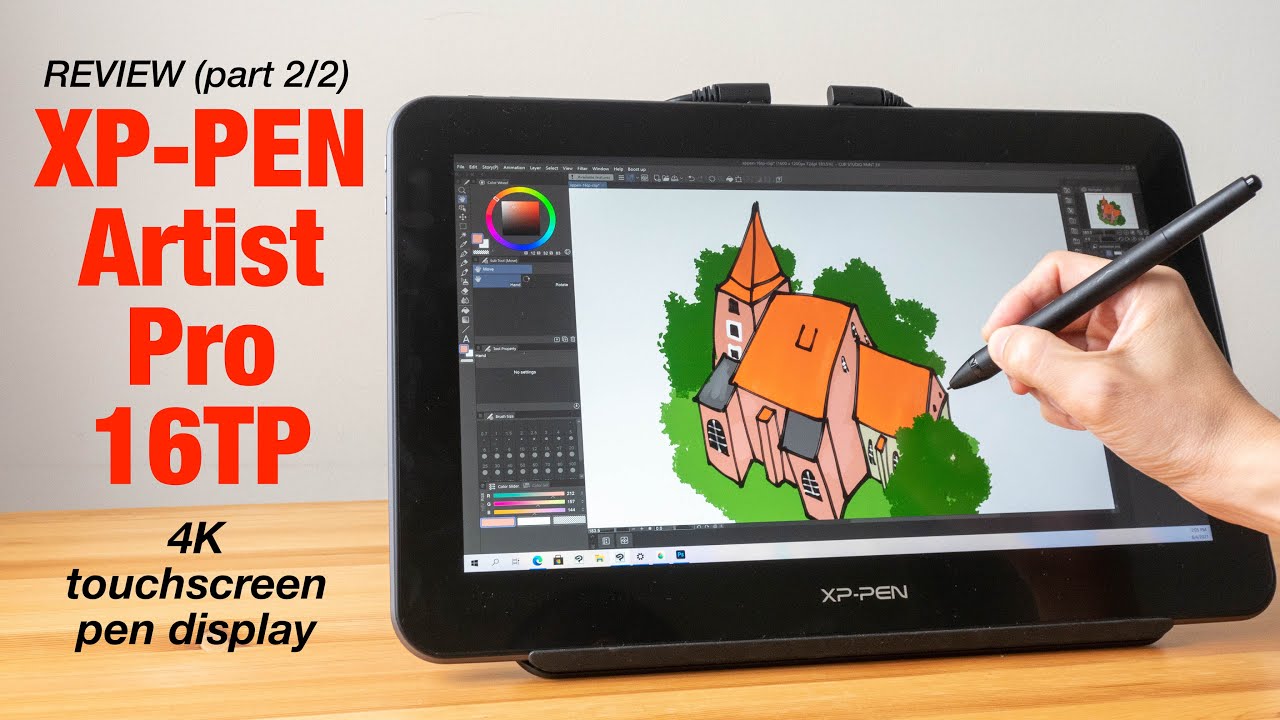 XP-Pen Artist Pro 16TP (review part 2/2)