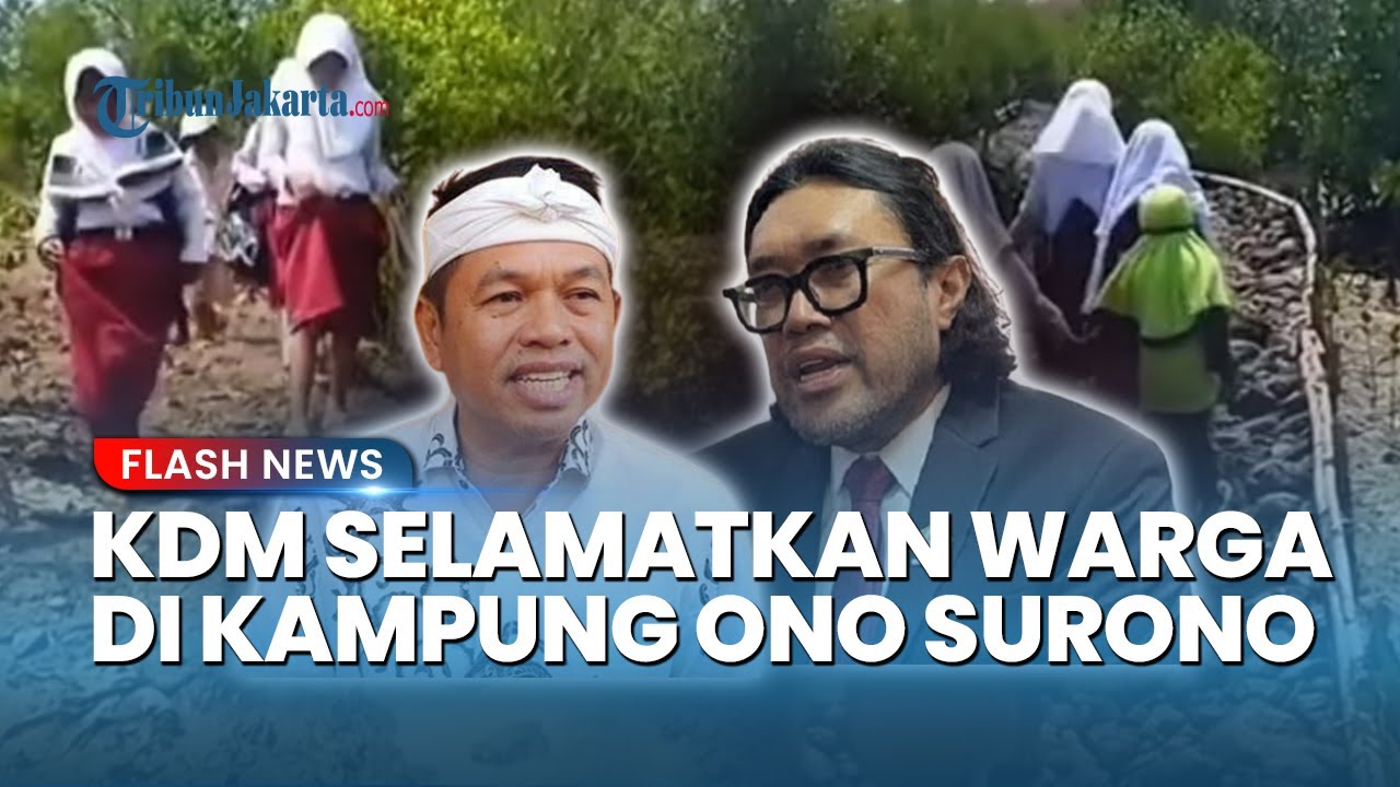 SERANGAN BALIK Dedi Mulyadi ke DPRD Jabar! Selamatkan Warga yang Kesusahan di Kampung Ono Surono