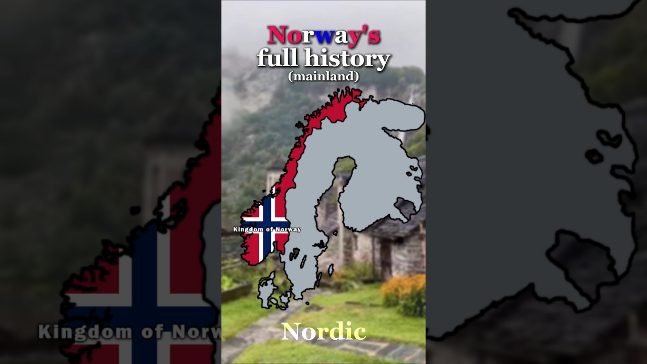 History of Norway #norway #noreg #mapping #history