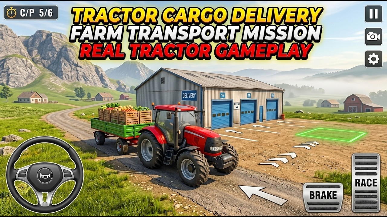 Farming Tractor Simulator Gameplay Videos | Kids Fun Gameplay #KidsGaming #SimulatorGame #13