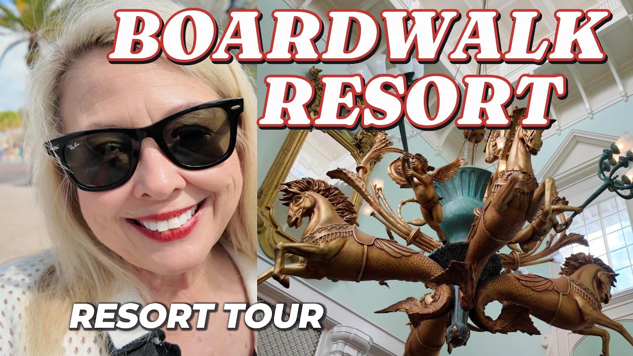 Disney’s BoardWalk Resort Tour 2026 | BoardWalk Inn & Villas Full Walkthrough Tour 🚌 Disney World