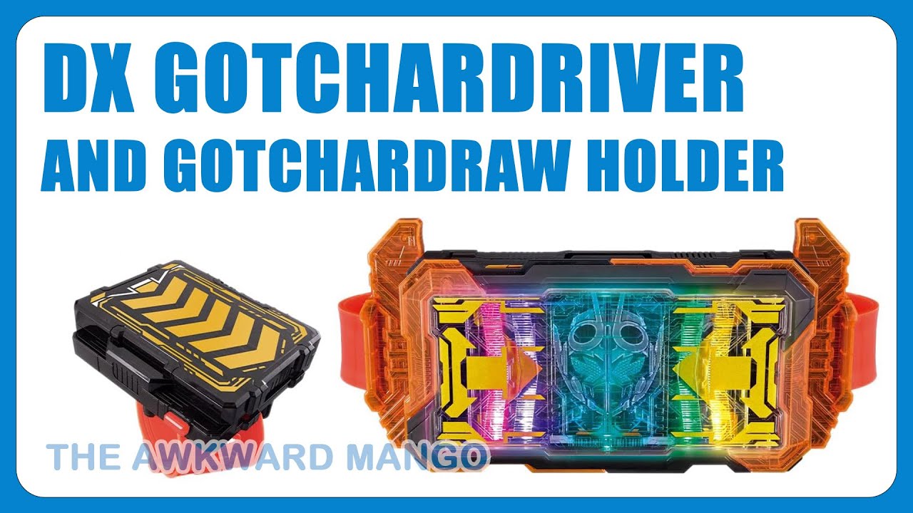 DX Gotchardriver and Gotchardraw Holder Demo and Review | Kamen Rider Gotchard