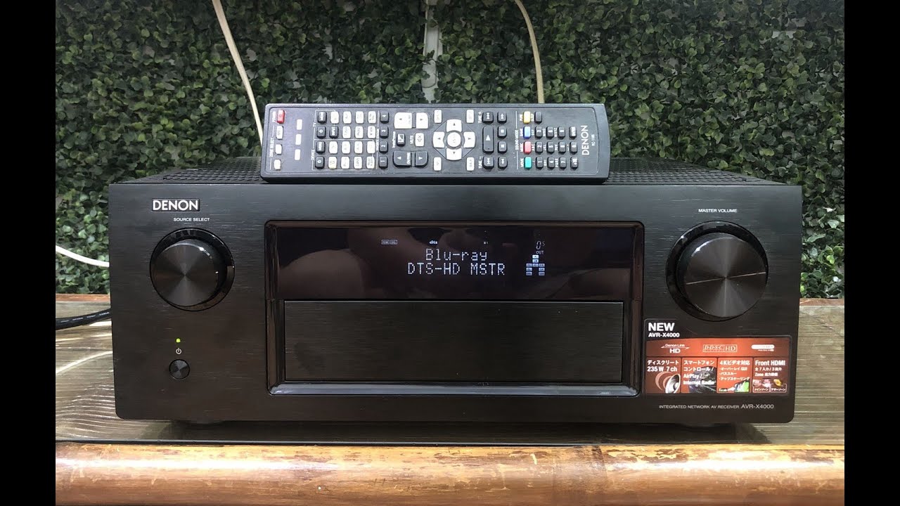 ( ĐÃ BÁN ) Amply 7.2 DENON AVR-X4000, DTS-HD, Airplay, 4K, máy cực đẹp. Giá : 7.5 triệu