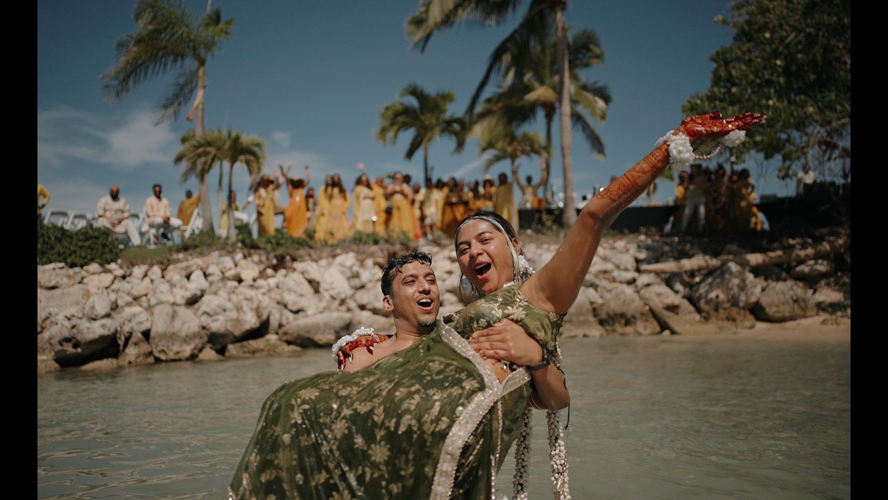 Meghana + Parshva Wedding Same Day Edit | Jamaica